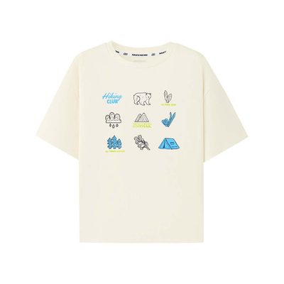 Áo Thun Tay Ngắn Trẻ Em Skechers GO Trail Performance Short Sleeve Tee - P226K048-008D