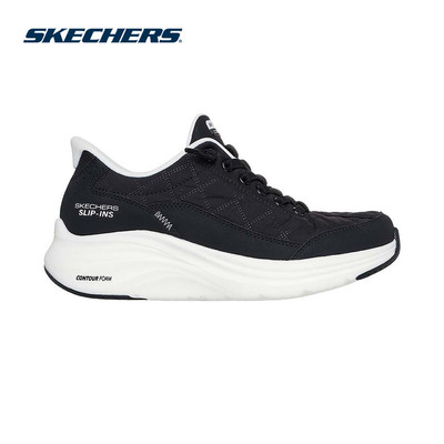 Giày Thể Thao Nữ Skechers Slip-ins Sport Contour Foam In Motion Thường Ngày - 150404-BKW Air-Cooled Memory Foam