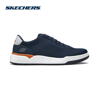 Giày Thể Thao Nam Skechers USA Streetwear Corliss Dorset - 210793-NVY Air-Cooled Memory Foam