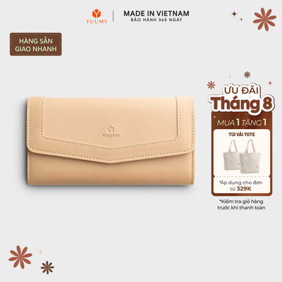 Ví Yuumy ( Thời trang nữ kiểu cầm tay dáng dài - Ví da Seasand YV32) Bagsmart