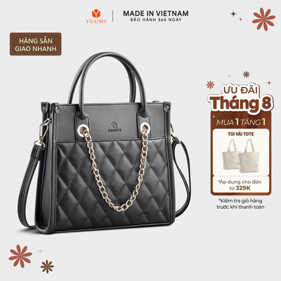 Túi Yuumy (Thời trang nữ cỡ nhỏ chần chỉ - Túi xách da Seasand YTX67)