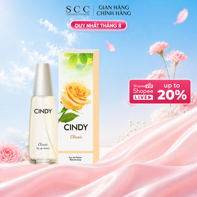 Nước Hoa Nữ CINDY Classic Mùi Hương Cổ Điển Mê Hoặc 50ml