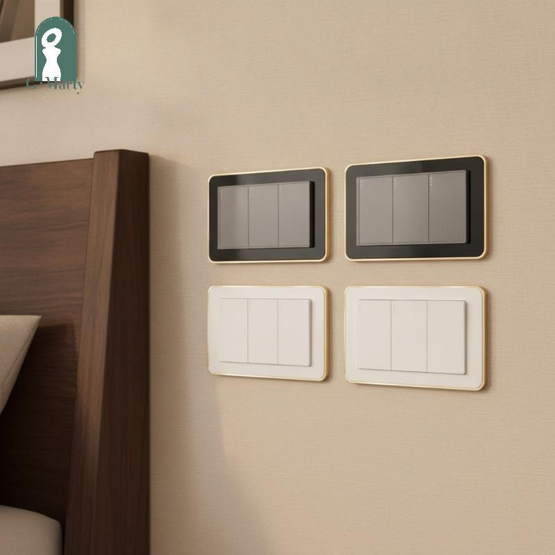 Gmarty Acrylic Switch Soet Vỏ bảo vệ, Khung trang trí chống bụi Stier KL
