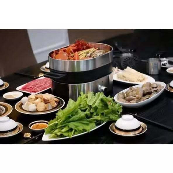 🌟 Nồi lẩu hấp WMF LONO 13 HOTPOT AND STEAM - 9415540011