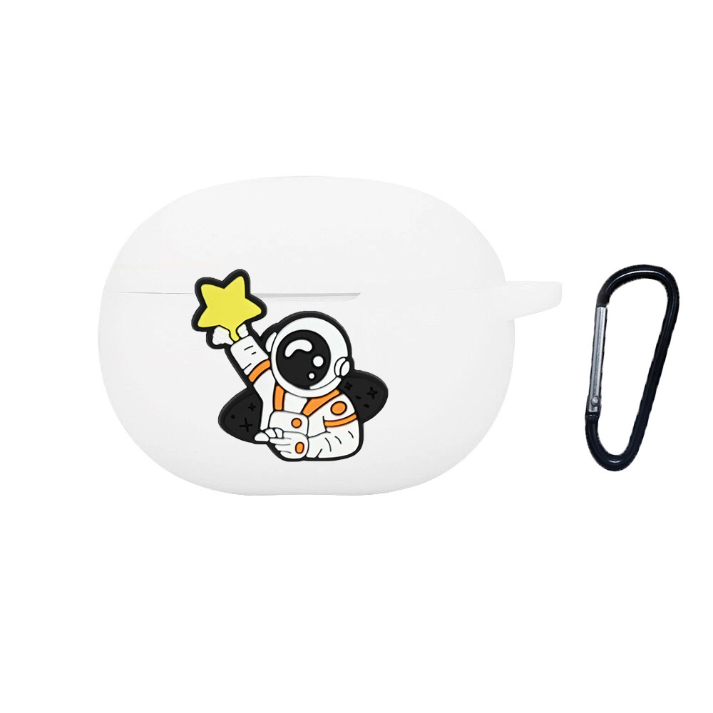 Vỏ phi hành gia hoạt hình cho Haylou GT1 2022 Vỏ tai nghe silicon