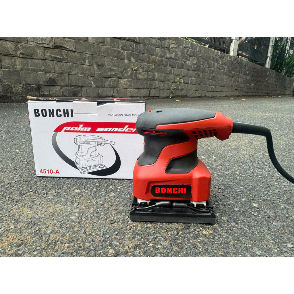Máy chà nhám vuông 110X110mm 230w NỘI ĐỊA BONCHI BC-NHAM 230W