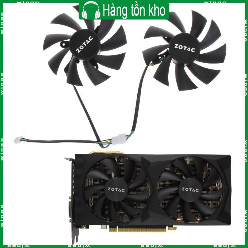 WIN 4Pin 12V GPU Card Đồ Họa Quạt Làm Mát VGA Cho Zotac RTX2060 2060 SUPER Destroyer HA HB Card Vide