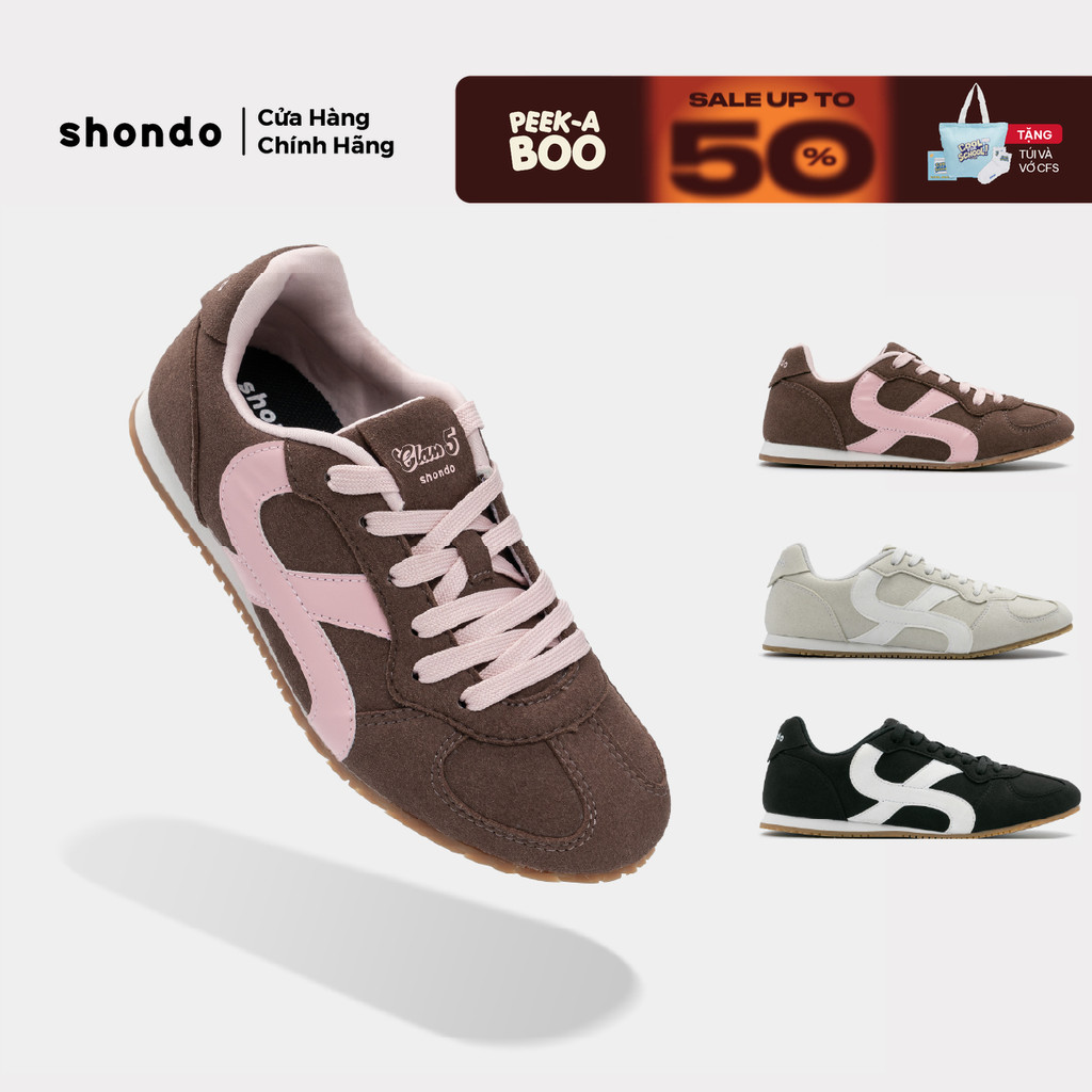 Giày Thể Thao Sneaker Class 5 Unisex Đế Thấp Phối Da Lộn Nhiều Màu