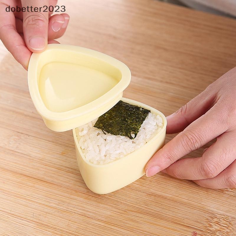 [DB] 3 Cái / bộ Khuôn Làm Sushi DIY Onigiri Rice Food Press Khuôn Làm Sushi Hình Tam Giác TH