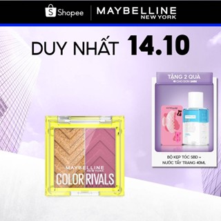 Bảng Phấn Mắt 2 Màu Color Rivals Shadow Duo Maybelline New York 3g