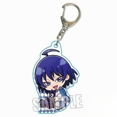 ( Mica trong acrylic ) Móc khóa IRUMA GIÁ ĐÁO Mairimashita Iruma-kun ver ÔM anime chibi xinh xắn