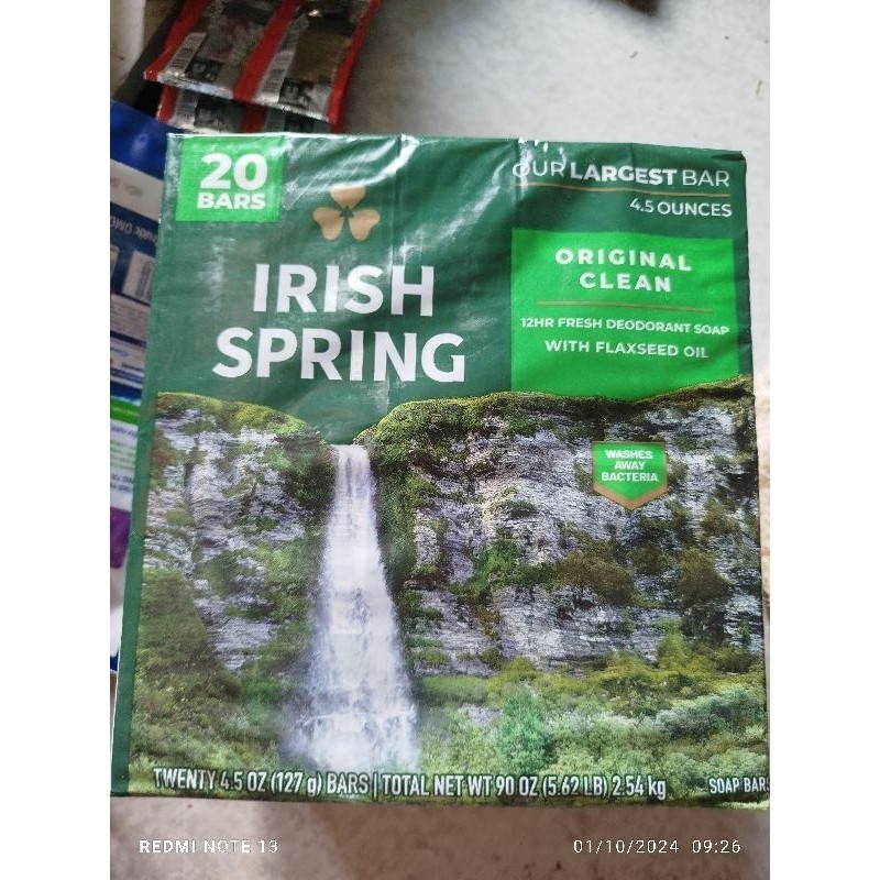 Xà phòng/ Xà bông cục IRISH SPRING 113g