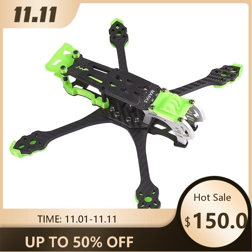 9IMOD Mark5 5Inch FPV Khung 225MM 3-6S 3K Sợi Carbon 5mm Cánh Tay Có In Phù Hợp Cho RF / KISS / F3 /