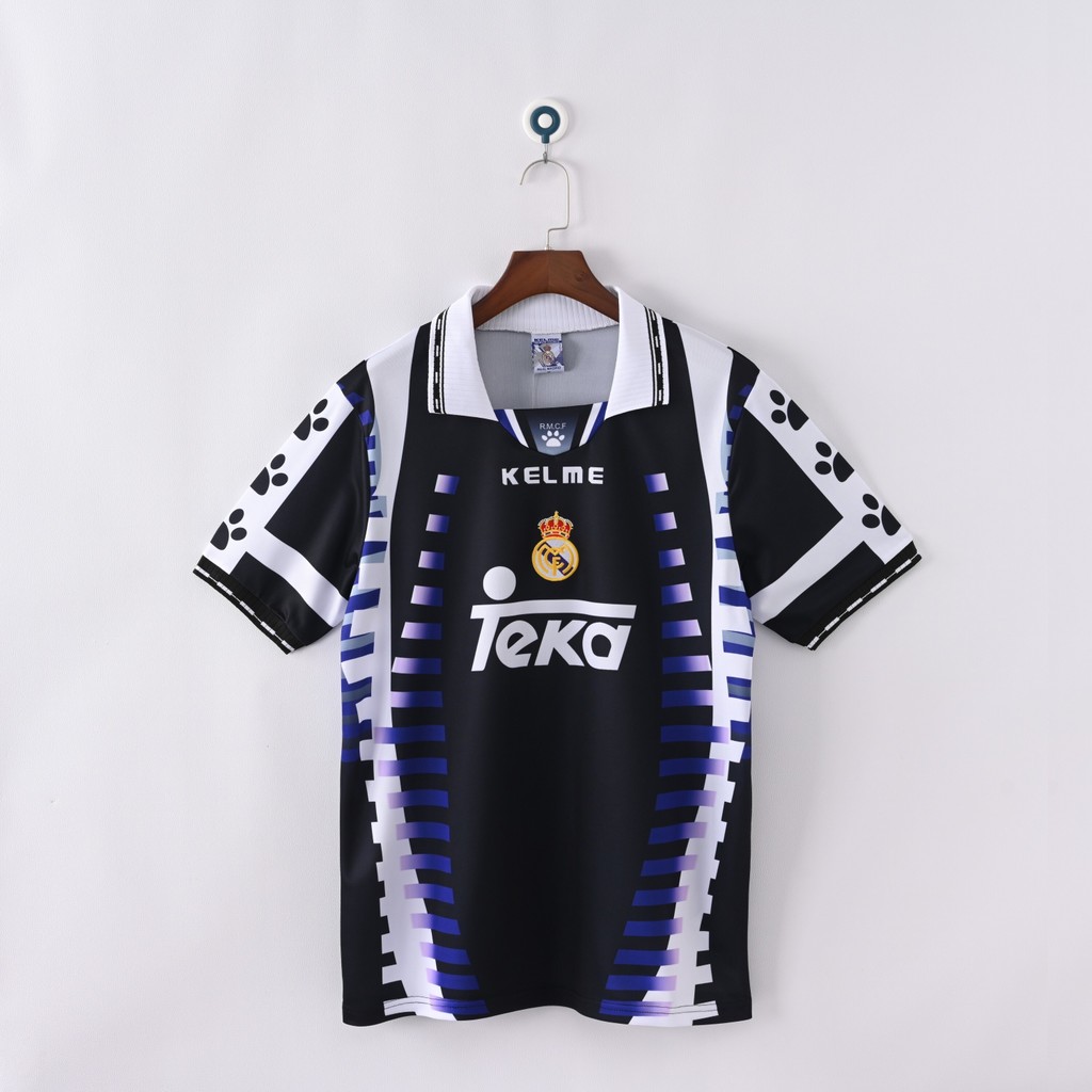 Retro Áo Thun Real Madrid Số 3, Mùa 1997 - 1998