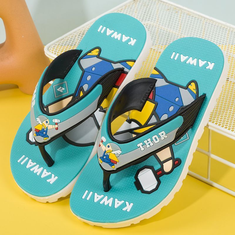 Flip-Flops Nam Đi Biển Flip-Flops Mùa Hè Đế Dày Chống Trơn Trượt Khử Mùi Flip-Flops Ngoài Trời Nẹp20