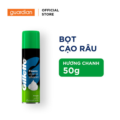 Bọt cạo râu Gillette Foamy Hương Chanh - 50G