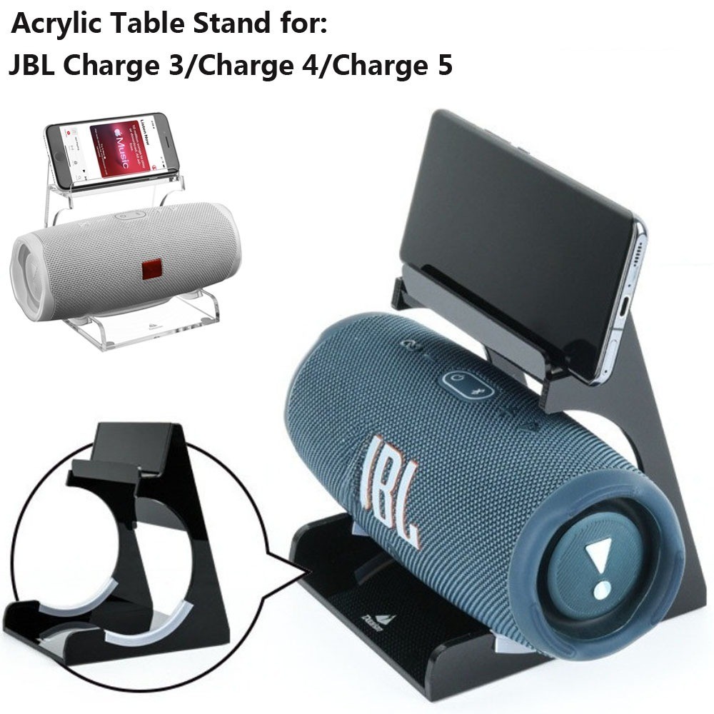 Cho JBL Charge 3 / 45 / Điện Thoại Thông Minh Acrylic Để Bàn Giá Đỡ Loa, Giá Đỡ Để Bàn Trong Suốt Ch