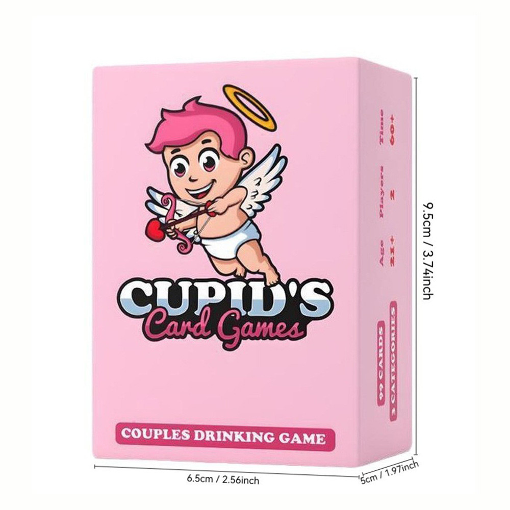 Cupid's Card Games - Couples Drinking Game for Date Nights & Gifts Funny Game