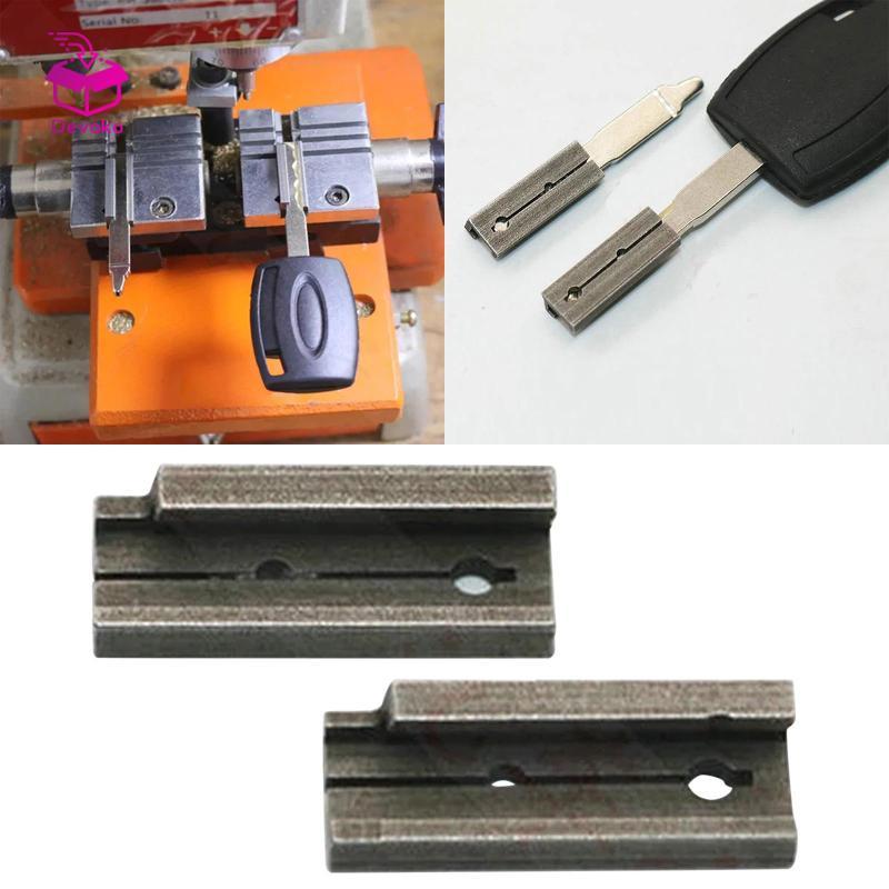 Devoko HU101 Sao chép cố định Kẹp thép không gỉ cho Ford Chìa khóa trống Phụ kiện máy cắt chìa khóa 