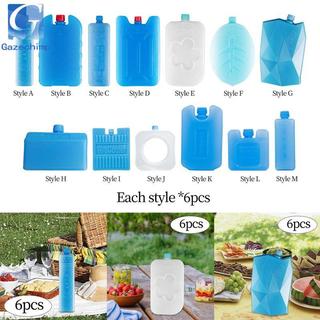 6 Khối Đá Tủ Đông Gói Đá Di Động Nhẹ