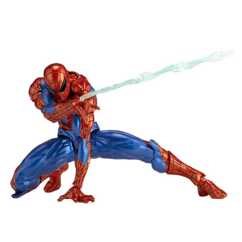 Trung Quốc Revoltech Yamaguchi-Style Spider-Man 2.0 Phiên bản cao cấp Hình hành động có thể giả định