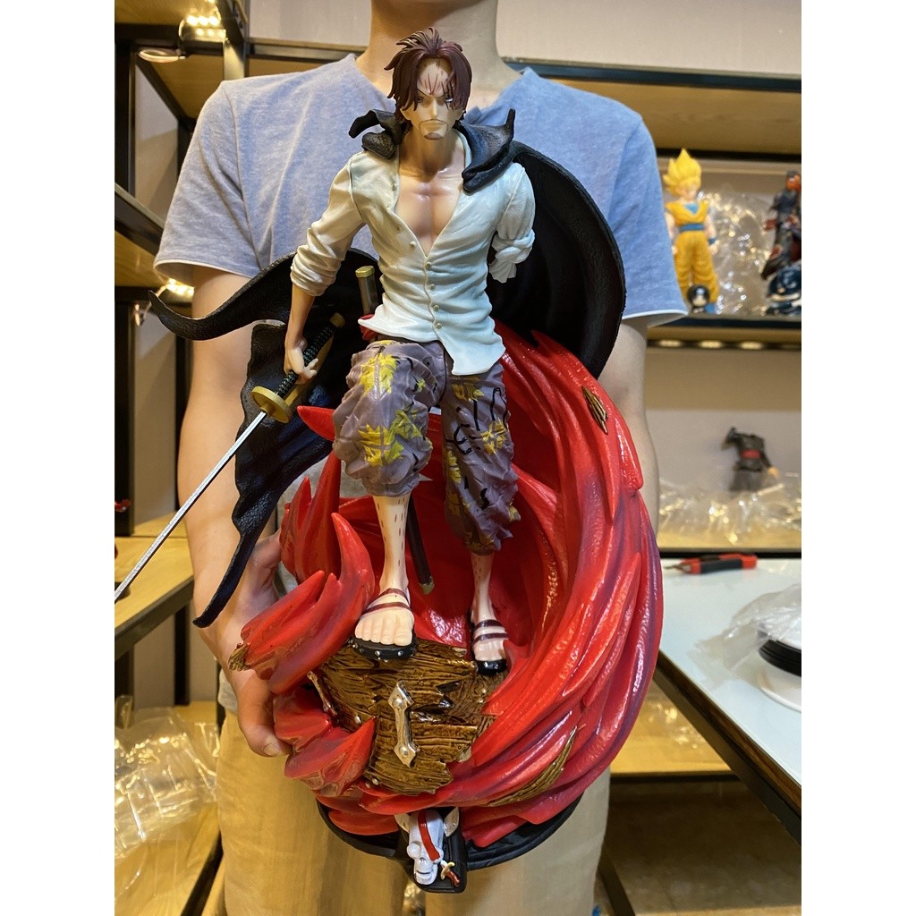 (Có sẵn 40cm) Mô hình Shanks Lốc Đỏ cực khủng