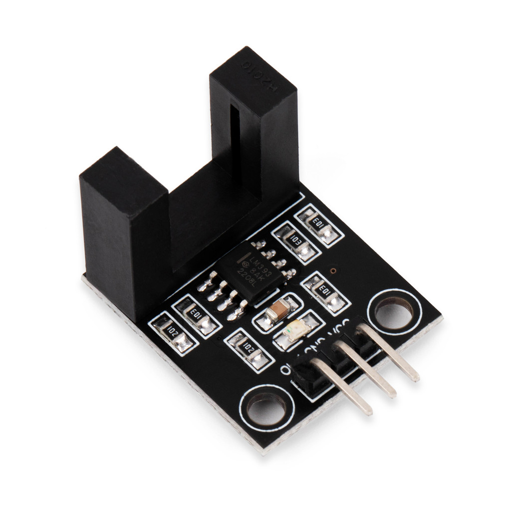 Mô-đun cảm biến đo tốc độ LM393 Cảm biến đếm phun hồng ngoại Loại khe cắm Bộ lọc chiều rộng khe cắm 