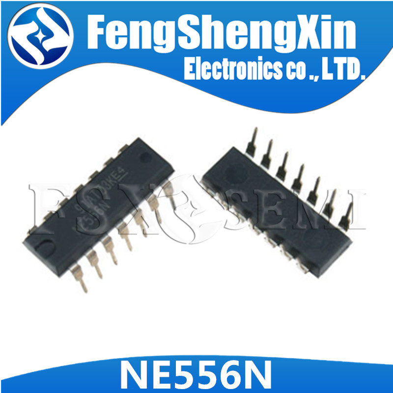 10 Cái / lốc Mới NE556N DIP-14 NE556 DUAL PRECISION TIMERS IC