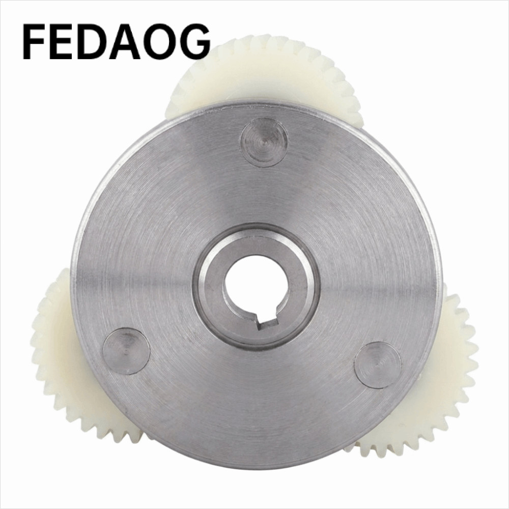 Bộ ly hợp bánh răng động cơ xe đạp FEDAOG E, Bộ ly hợp bánh răng động cơ Nylon E 85mm, Động cơ bánh 