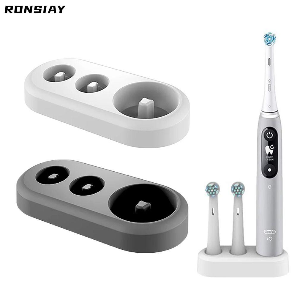 Giá đỡ bàn chải đánh răng điện RONSIAY, Đế thay thế bền bỉ dễ sử dụng, Giá lưu trữ đầu bàn chải đánh