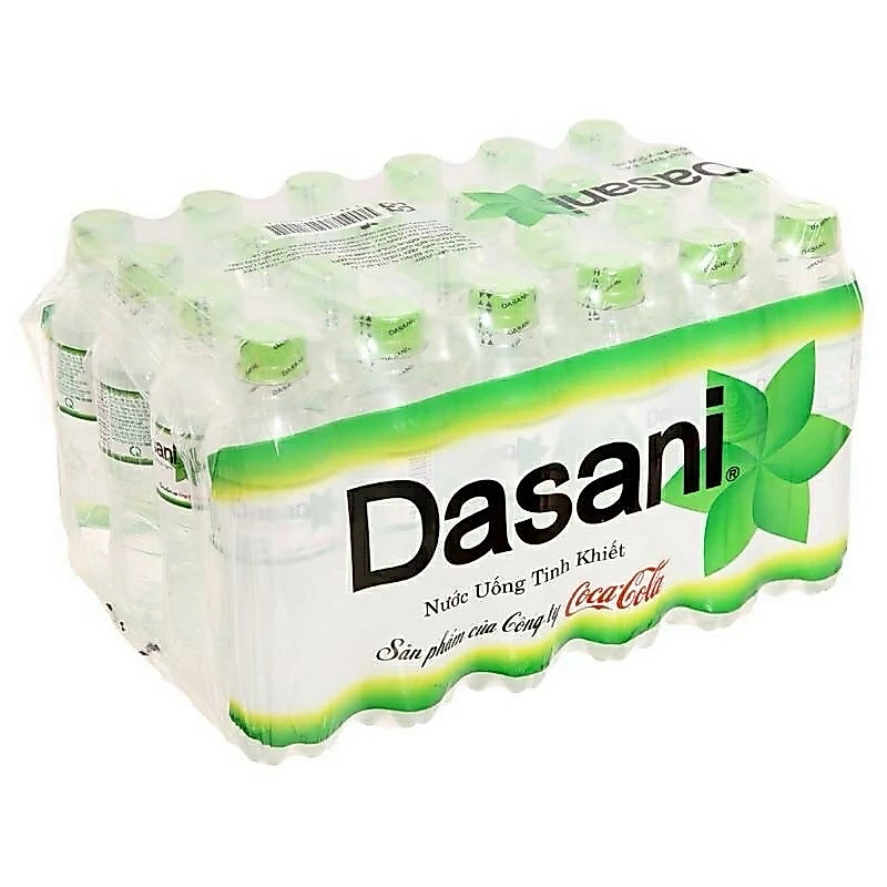 NEW lốc 24 chai nước tinh khiết dasani 350ml (hàng chính hãng)