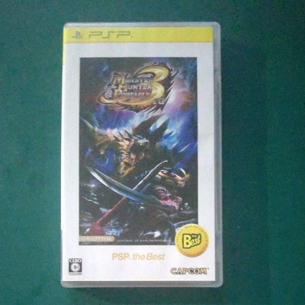 [Used PSP Software] PSP the Best Monster Hunter Portable 3rd