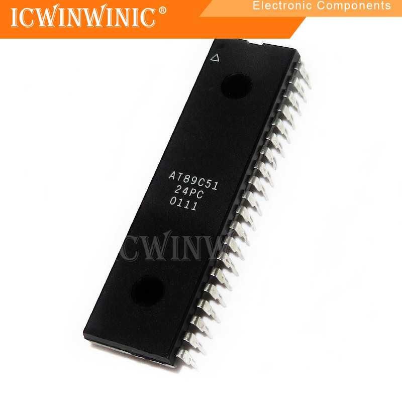5 Mảnh AT89C51-24PU AT89C51-24PI AT89C51-24PC AT89C51 DIP-40 Linh Kiện Điện Tử