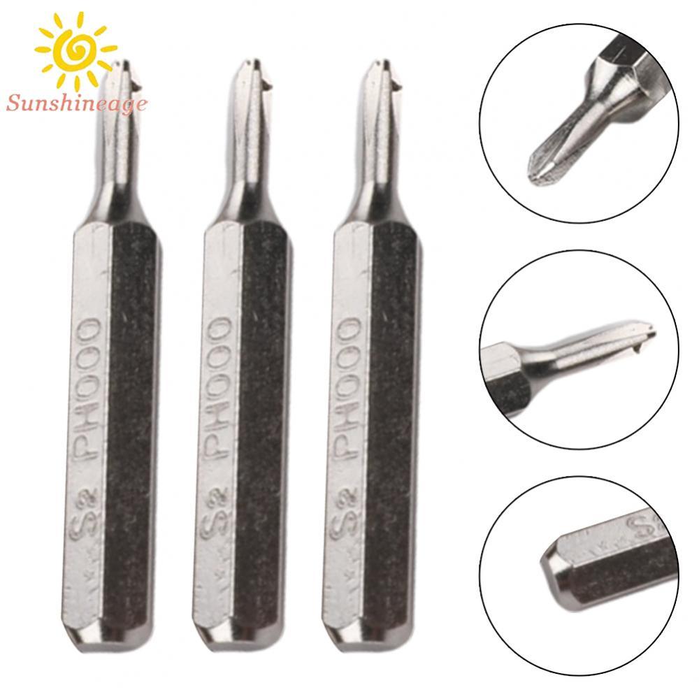 Từ tính chống rung 3 mũi tuốc nơ vít PH000 cho dụng cụ chính xác