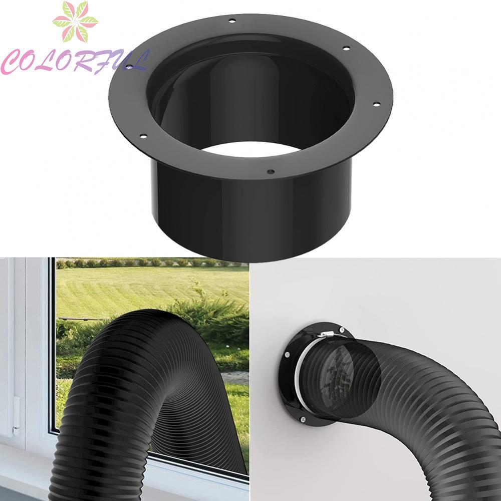 High Strength ABS Wall Flange Connector for Air Ducting Odourless Material