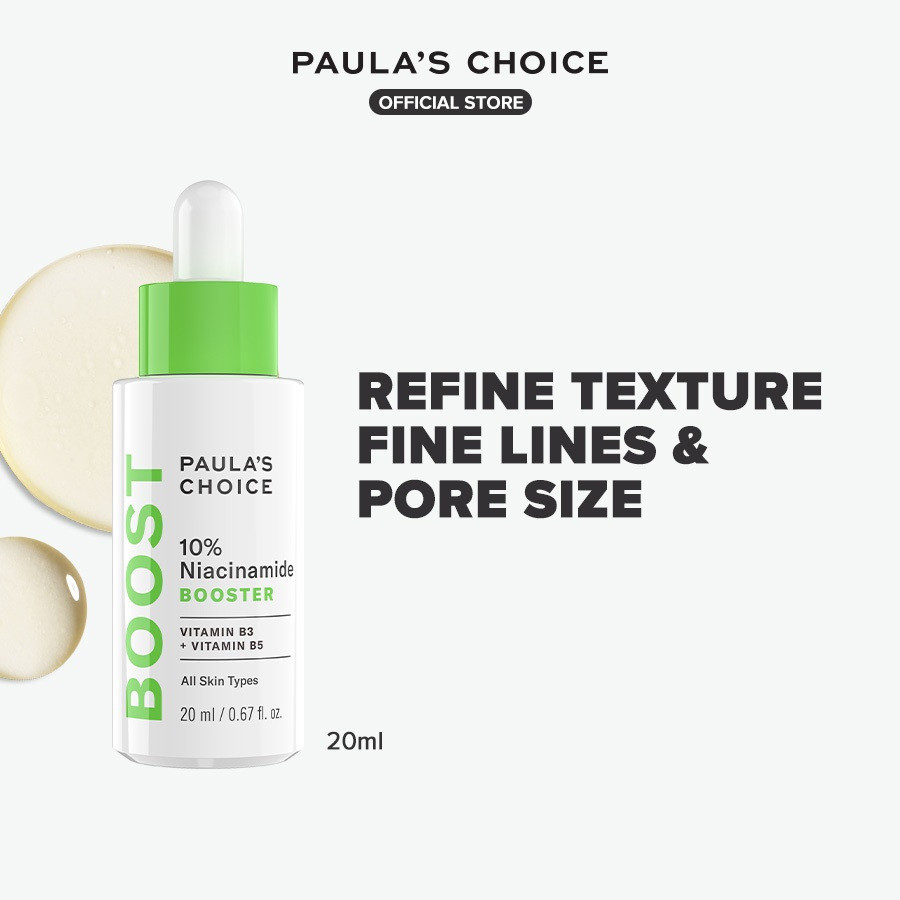 Paula 's Choice Serum Booster Brightening 10% Niacinamide - 10% Niacinamide Brightening Booster Seru