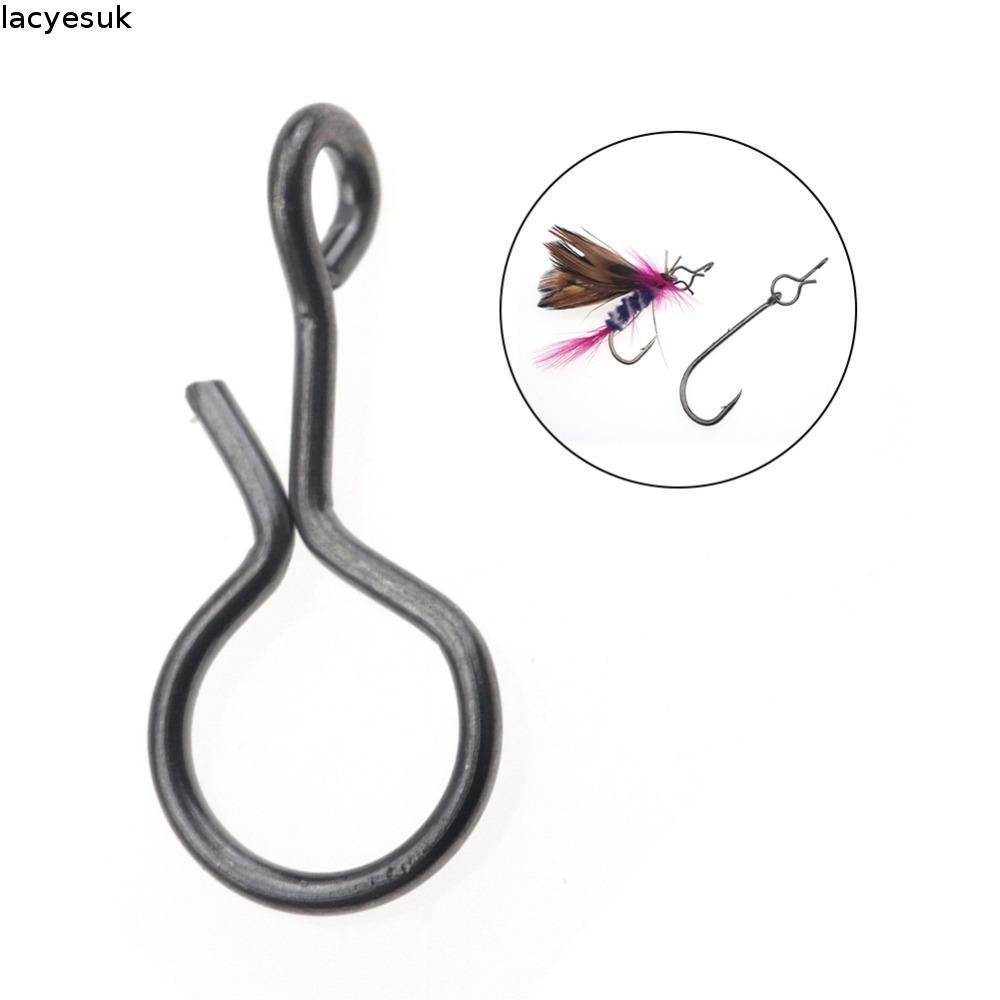 Đầu nối thay đổi nhanh cá LACYESUK, Kết nối thay đổi nhanh chóng Câu cá bay, Mồi câu cá Gear Thép kh