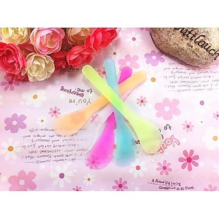 COMBO 10 THÌA TRỘN MẶT NẠ ( 13CM MÀU NGẪU NHIÊN )