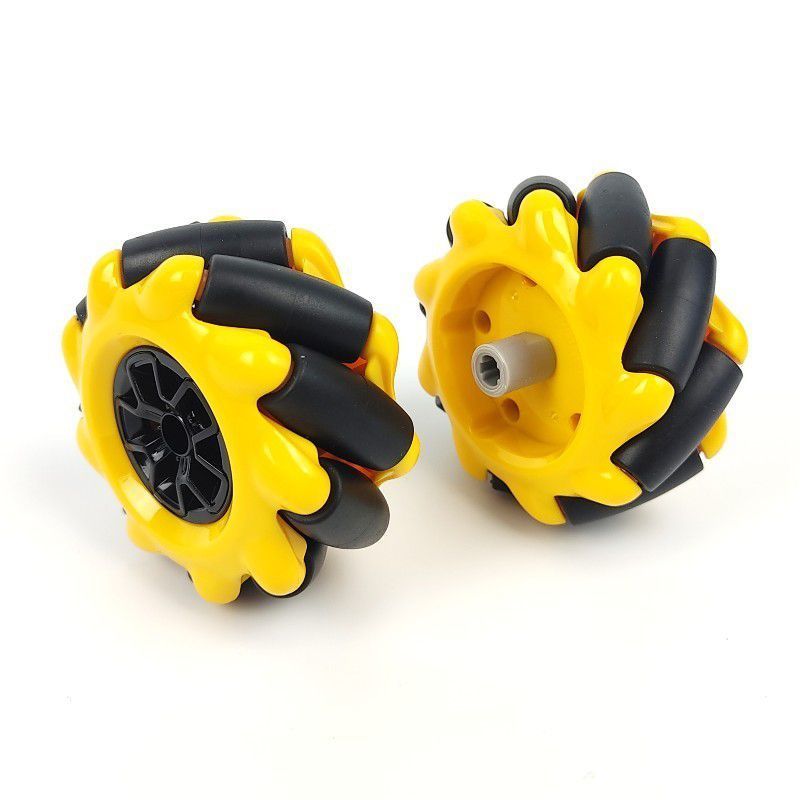 Bánh Xe Mecanum Omni 80mm Cho Robot AGV Xe Tự Hành