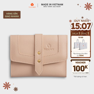 Ví Yuumy ( Thời trang nữ dáng cầm tay nhỏ gọn - Ví da YV29) Bagsmart