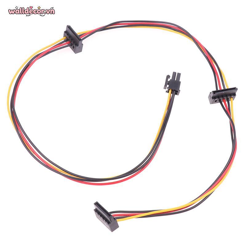 Wa 4Pin Sang 2 Cổng HDD SSD SATA Power Soet Cable Conector Cho 6000 6200 6300 8000 8100 8200puter Ma
