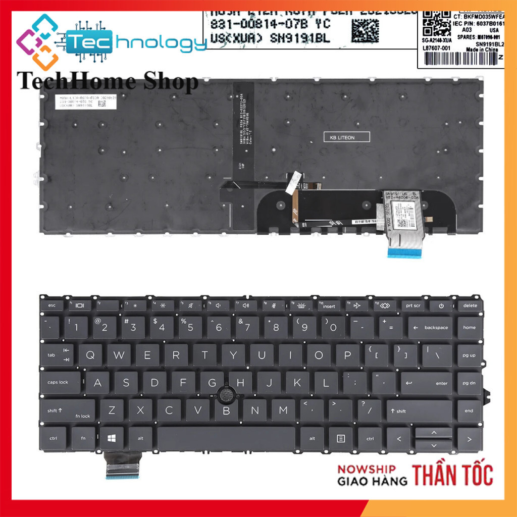 Bàn Phím HP ZBook Firefly 14 G7 14 G8