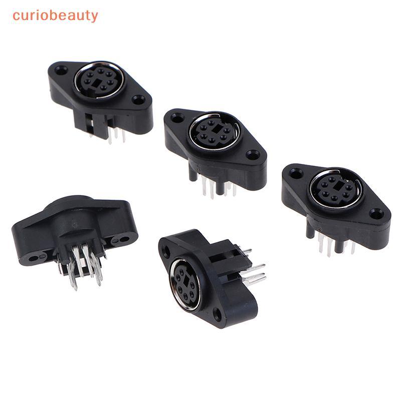 [CURUI] 5 CÁI MDC / S Terminal Soet DIN Ja Connector Mini 6Pin 6P Soet {curiobeauty}