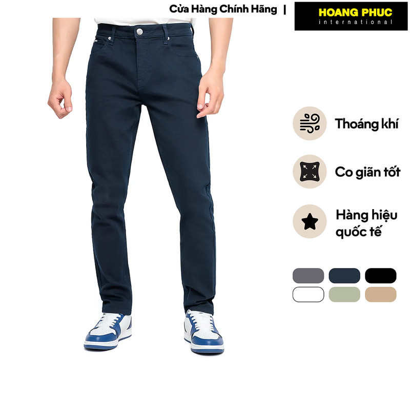 [BEST SELLER] Quần Jean Dài Nam ECKO UNLTD. Dáng Ôm Dần Co Giãn Thoáng Khí Bền Màu IF25-35072