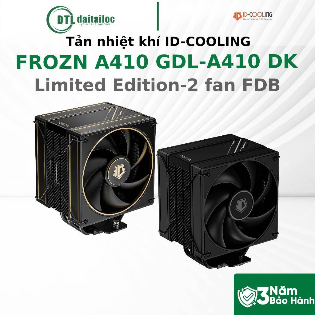 Tản nhiệt khí ID-COOLING FROZN A410 GDL A410 DK Làm Mát Tốt | Chính Hãng | Bảo Hành 36 Tháng