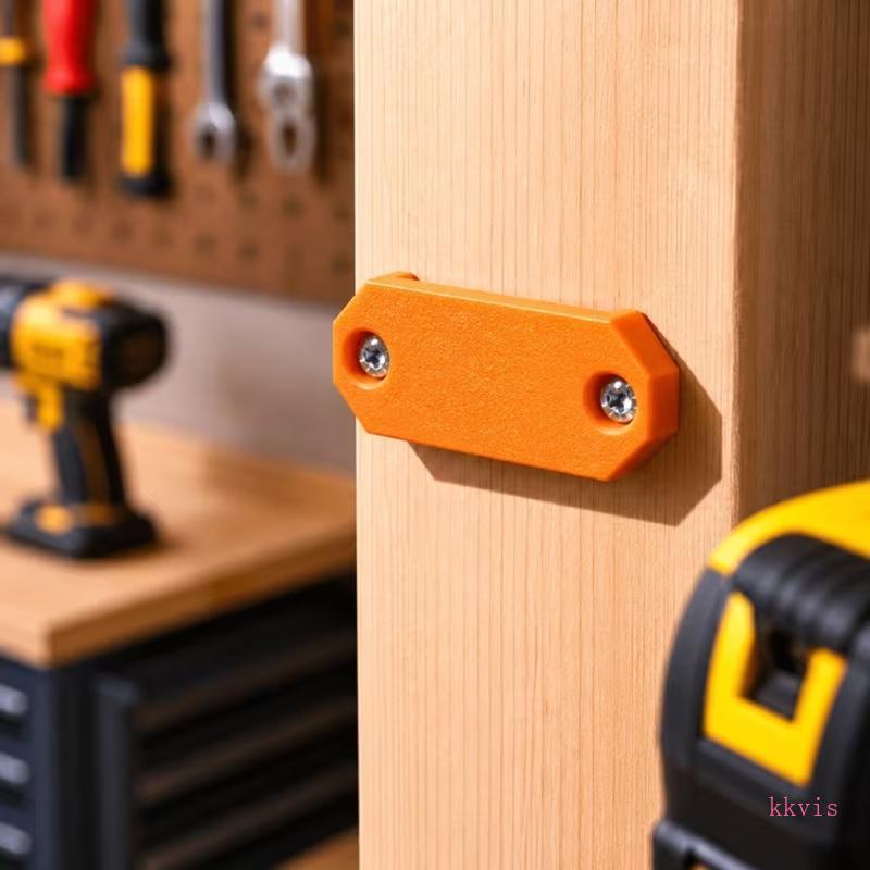 KS Garage Tool Mount Plate 2 Bộ Thiết Kế Hai Lỗ Để Sửa Chữa Nhà Lưu Trữ Sử Dụng Hàng Ngày Và Túi Dụn