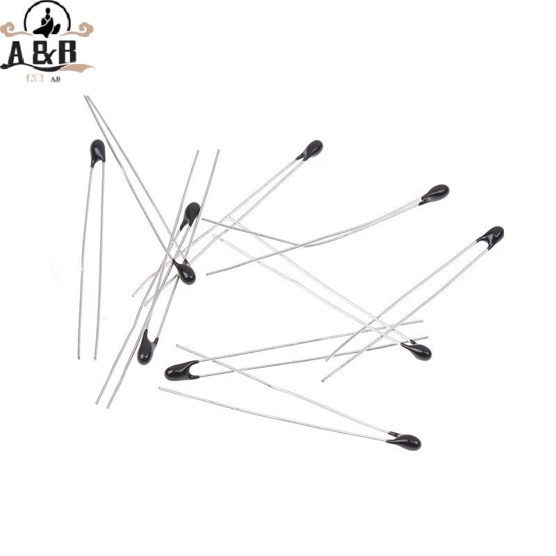[A & B] 10 Chiếc Điện Trở Nhiệt Điện Trở B3435 NTC-MF52-103F 10K 1% Cảm Biến Nhiệt Độ Điện Trở Nhiệt