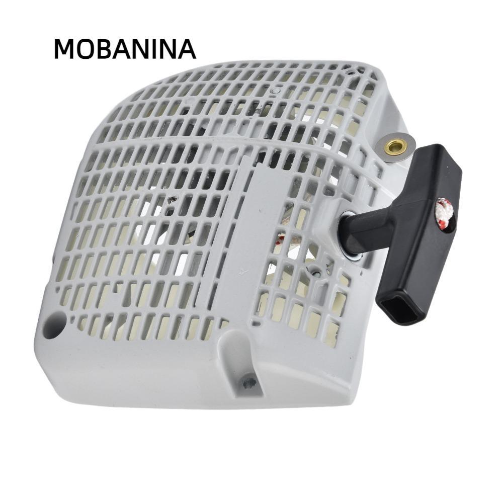 Bộ khởi động giật cưa xích MOBANINA, màu trắng, cho STIHL 064, 066, 650, 066W, 066M, 066MR, 066 Arct
