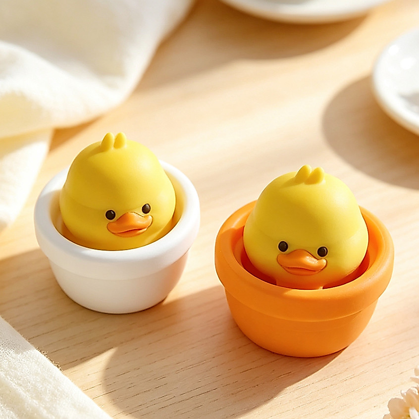COJI STUDIO | Móc Khóa Clicker Duck Pot Mini Cute Bấm Click Giảm Stress Fidget Toy