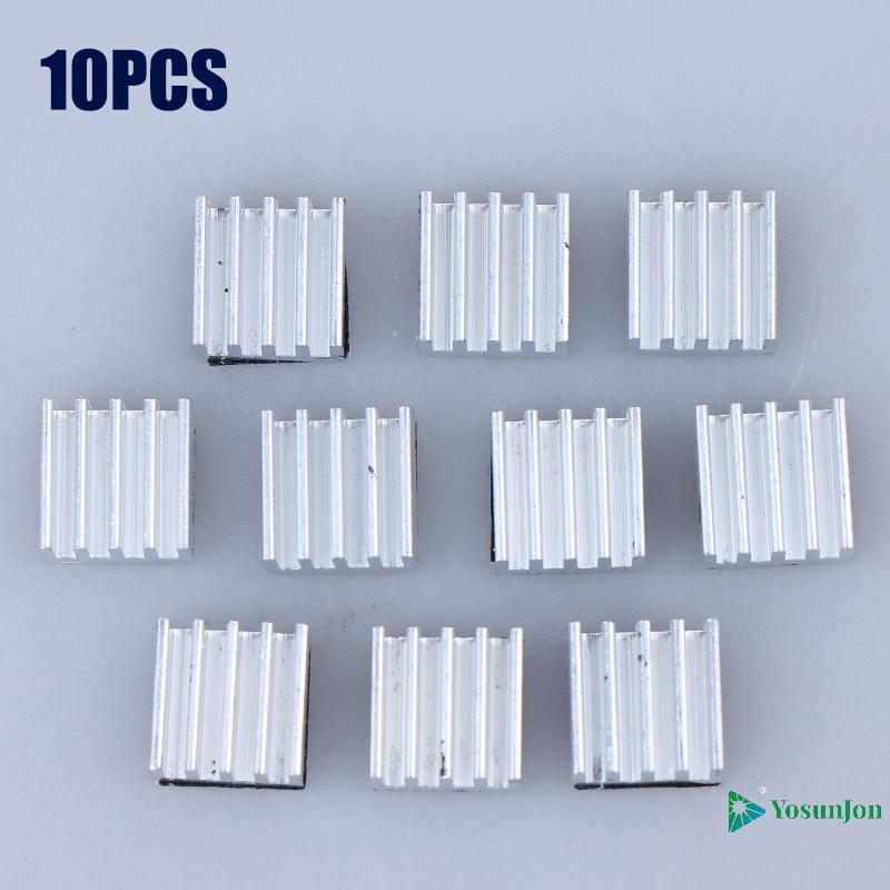 YosunJon] 10 Chiếc A4988 Trình Điều Khiển Bước Tản Nhiệt Nhôm Tản Nhiệt Làm Mát Tản Nhiệt 3D Bộ Phận
